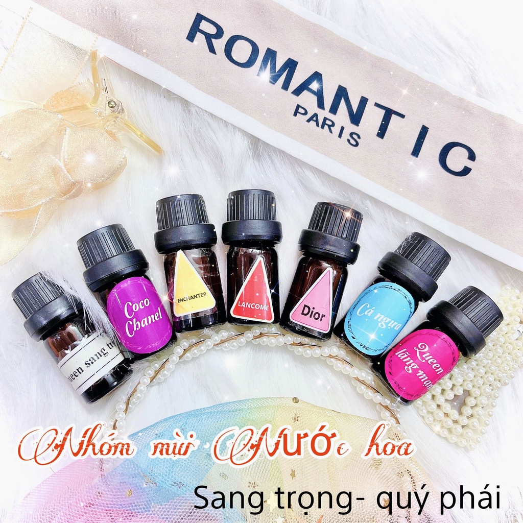 Tinh Dầu Thiên Nhiên Thơm Phòng 5ML - xông phòng - nhiều nhóm mùi thư giãn để lựa chọn
