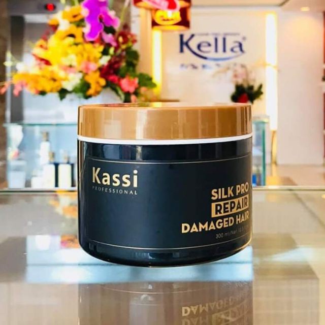 Xịt Dưỡng Phục Hồi Tóc Kassi Silk Pro Dành Cho Tóc Khô Xơ Hư Tổn