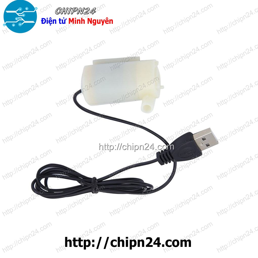 [1 CÁI] Máy bơm nước chìm mini 3-6V cổng USB