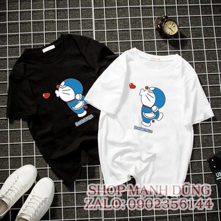 Áo Thun Nam Nữ Mèo Máy Doremon [Doremon Cat T-shirt] --- (Nhận In Theo Yêu Cầu Inbox) --- SDC