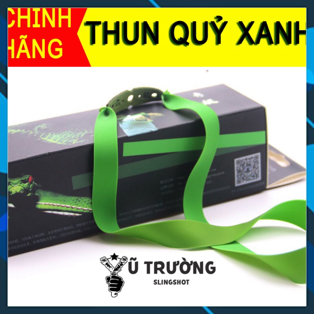 [Chính Hãng] dây quỷ xanh cột da cao cấp khổ 13-19-150, thun ná cao su, thun ná, thun quỷ xanh  - Ná Cao Su VTA