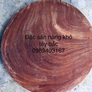Thớt gỗ nghiến 35 cm dày 5-6 cm