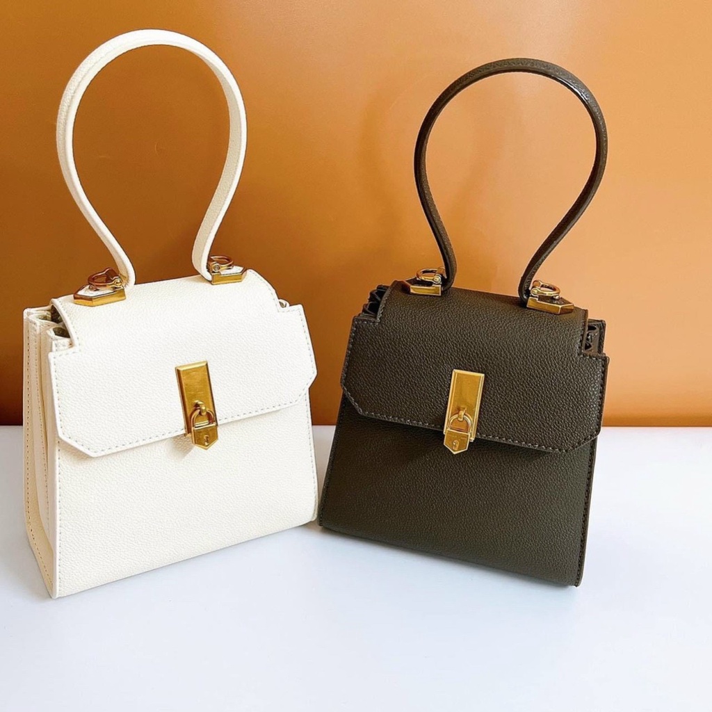 Túi Xách Nữ Hình Hộp Chữ Nhật Thời Trang Sang Trọng