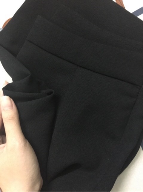 (CÓ BIG SIZE) Quần ống suông culottes ulzzang đen dự tiệc du lịch đi học công sở | BigBuy360 - bigbuy360.vn