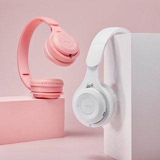 Tai Nghe Chụp Tai Bluetooth Không Dây Blesiya1 Gấp Gọn Tiện Dụng Cho Pc Phone Đen