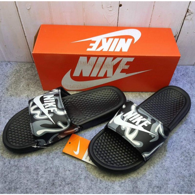 dép Nike Nk benassi lửa 1.1 có tem in nhiệt có tag unisex