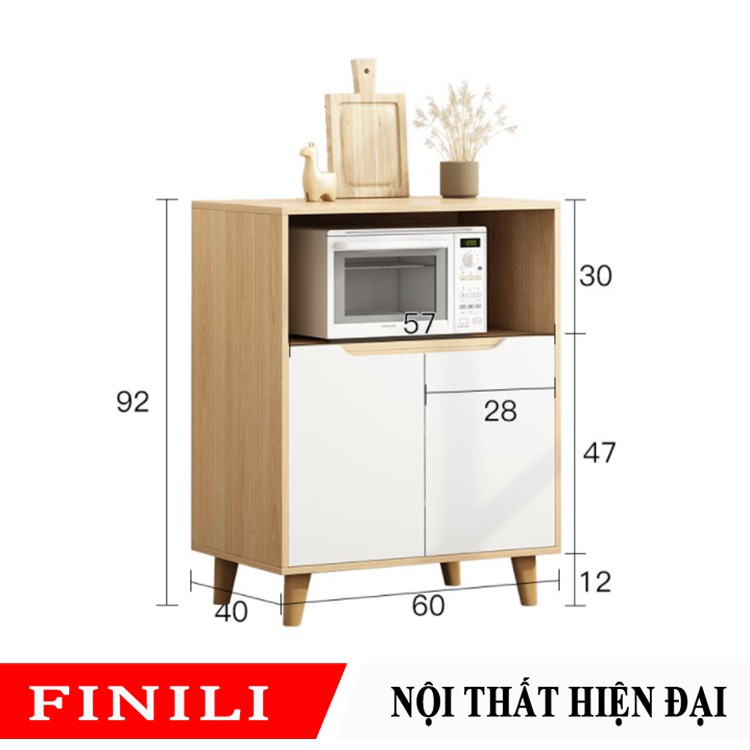 🌞Tủ kệ lò vi sóng, tủ đựng đồ cho phòng bếp sang trọng FNL - 118.41🌞