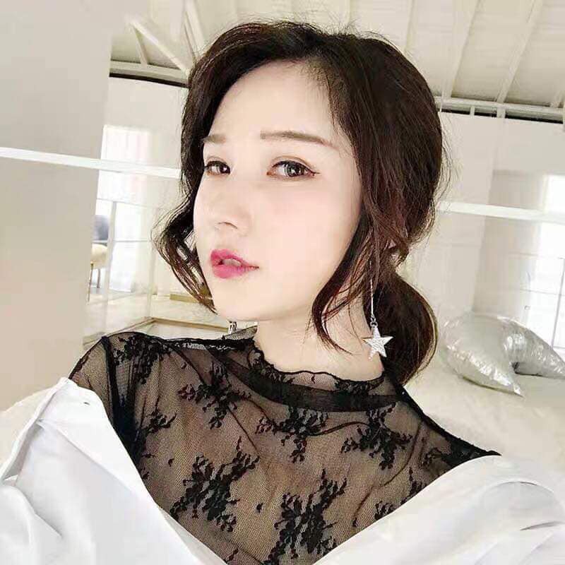 áo ren lưới họa tiết thêu hoa