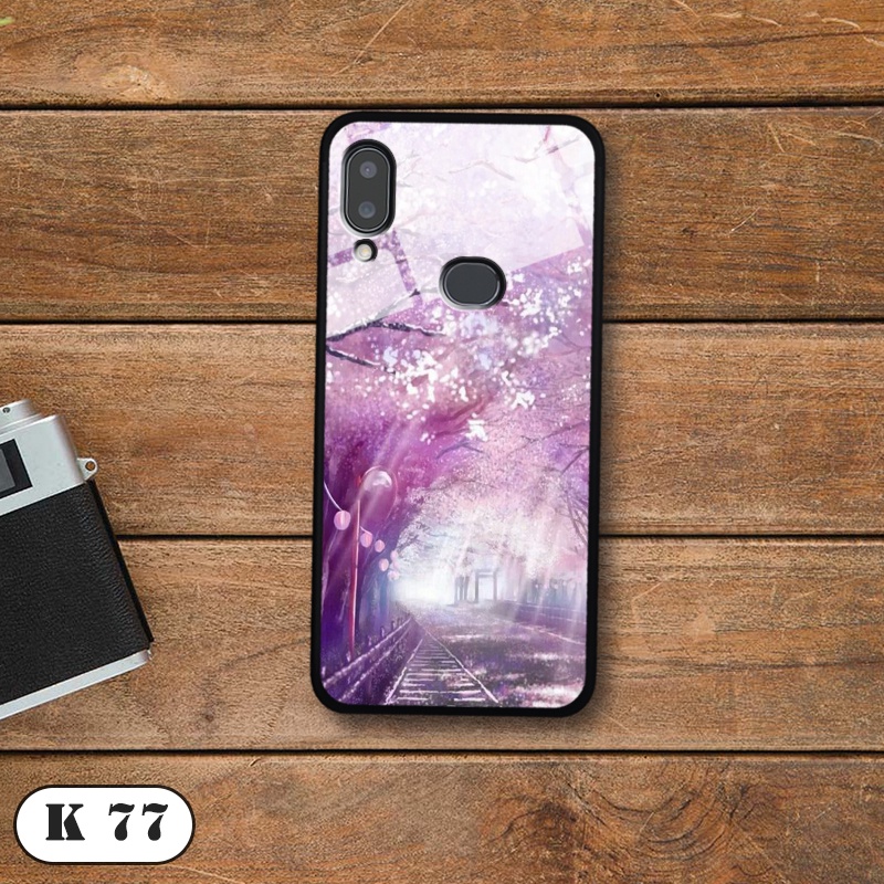 Ốp lưng Samsung Galaxy A10s  - Lưng kính 3D