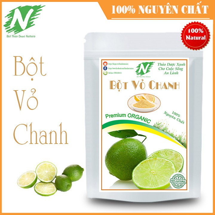 Bột Vỏ Chanh Nguyên Chất 100g