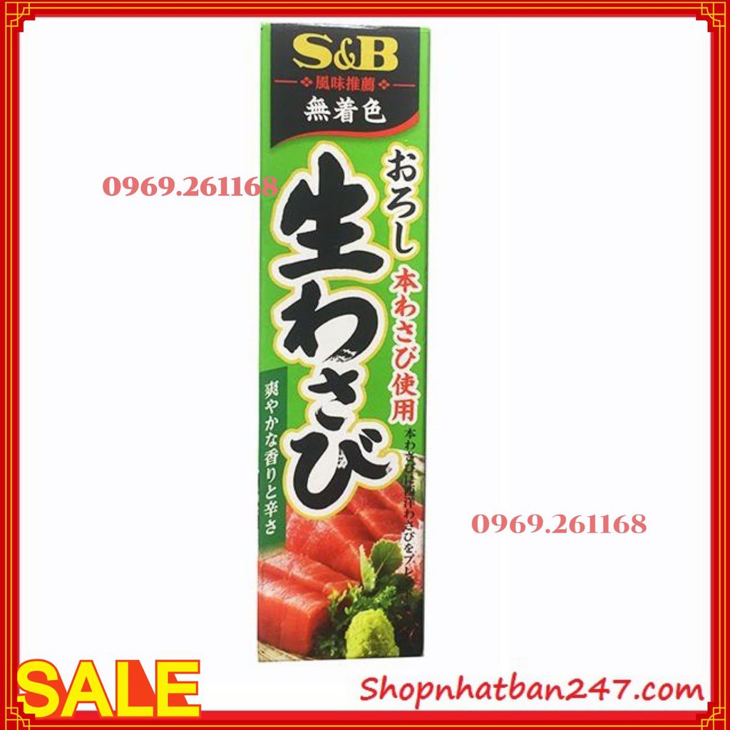 MÙ TẠT TƯƠI WASABI Nhật Bản 42g - 100% Authentic
