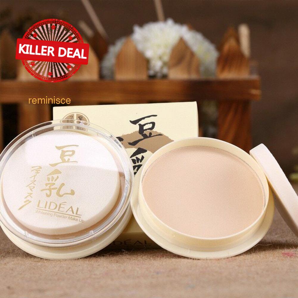 Powder Flawless Waterproof Long Lasting control oil Pressed HD Powder Setting X4I8