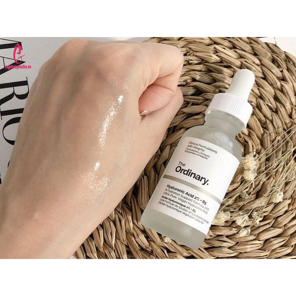 The Ordinary Hyaluronic Acid 2%+ B5, Serum Cấp Ẩm, Chống Lão Hoá, Căng Bóng Da 30ml Vala Store