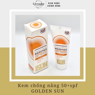 Kem chống nắng cao cấp golden sun 50+ spf của nga