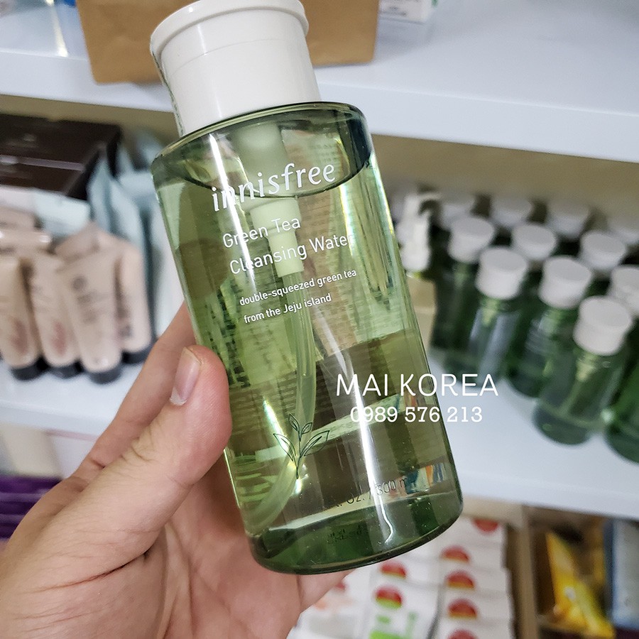 Nước tẩy trang Innisfree trà xanh Green Tea Cleansing Water