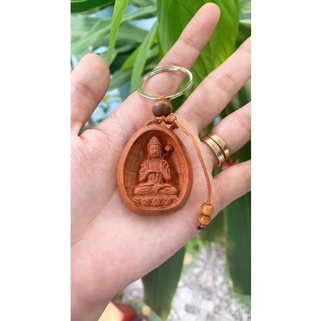 Móc khoá gỗ phật bổn mệnh