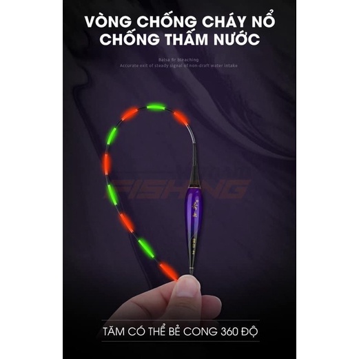 Phao điện câu cá Nano Handing DX- hàng chính hãng