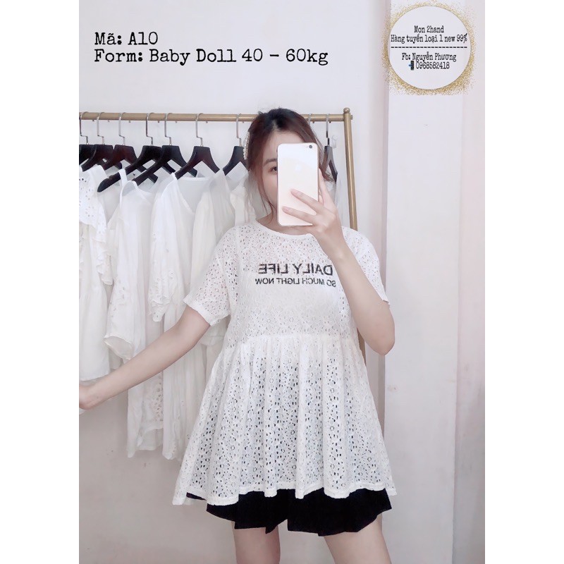 Baby doll 2 hand [ ẢNH CHỤP THẬT ]