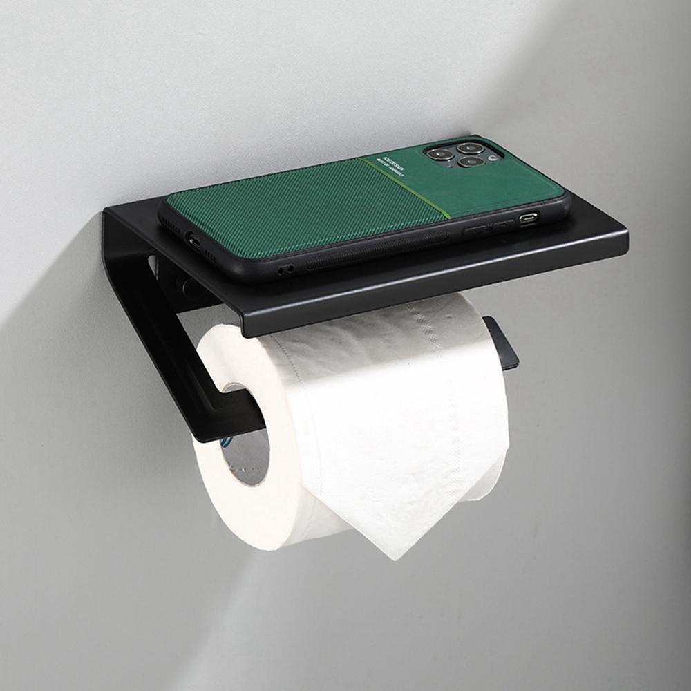 Giá Đỡ Cuộn Giấy Vệ Sinh Màu Đen Tiện Lợi