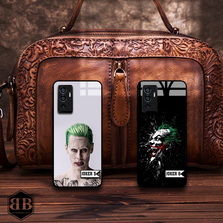 Ốp lưng kính cường lực Vivo V23e hình joker