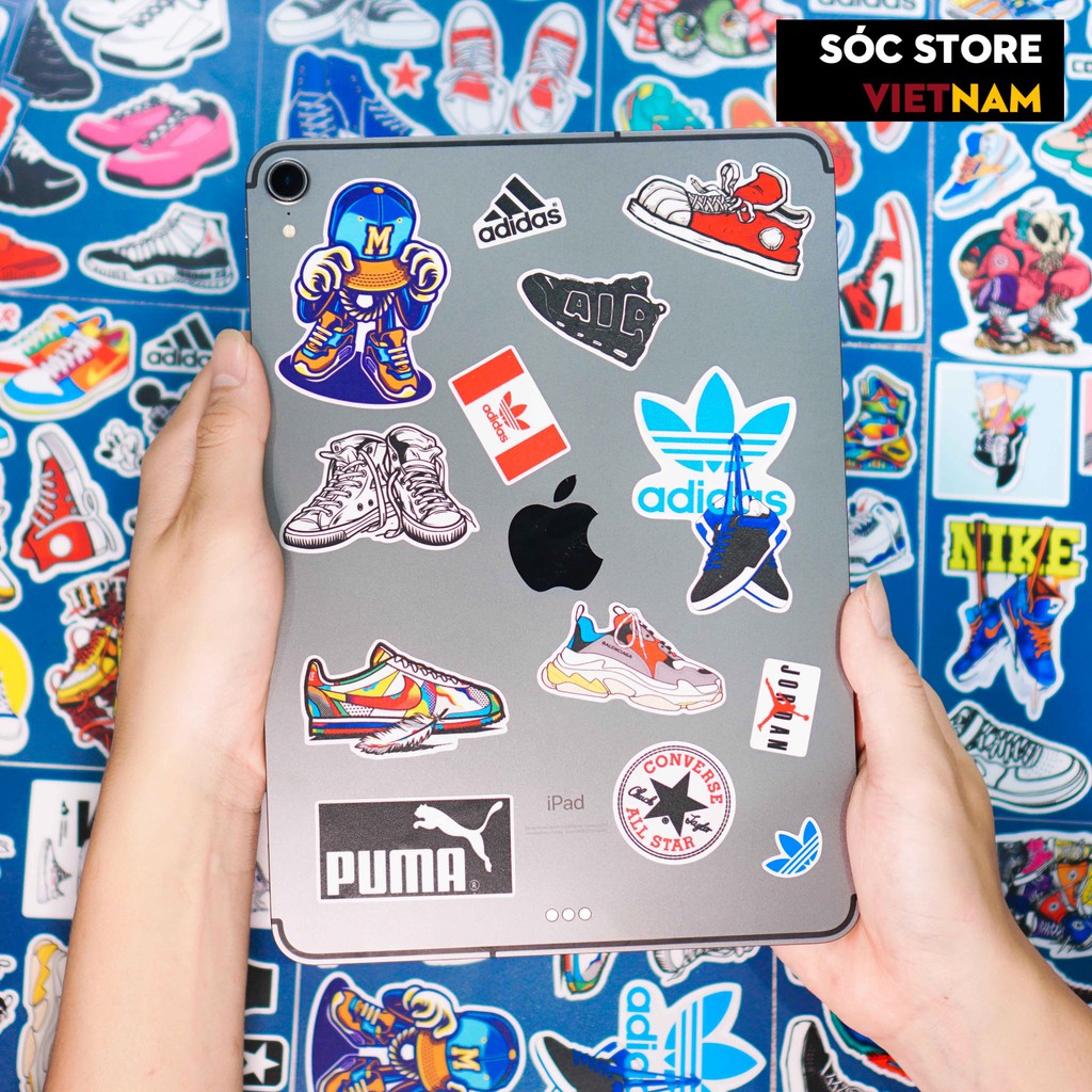 Set 10 sticker dán, custom mũ bảo hiểm nửa đầu, 3 phần 4, laptop, ván trượt chống nước Sóc Store