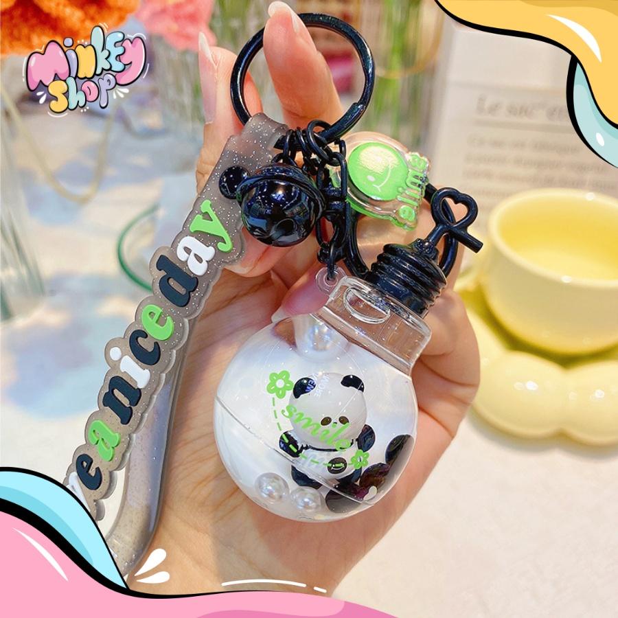 Móc Khoá Bóng Đèn Đáng Yêu Dễ Thương Nhiều Mẫu Cute Phụ Kiện Túi Xách, Balo, Oto, Cặp Xách 02MKBD -Minkey