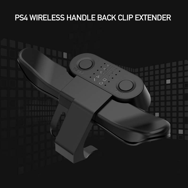 Bộ Nút Bấm Mở Rộng Gắn Lưng Máy Chơi Game Ps4 Kèm Bộ Chuyển Đổi Turbo
