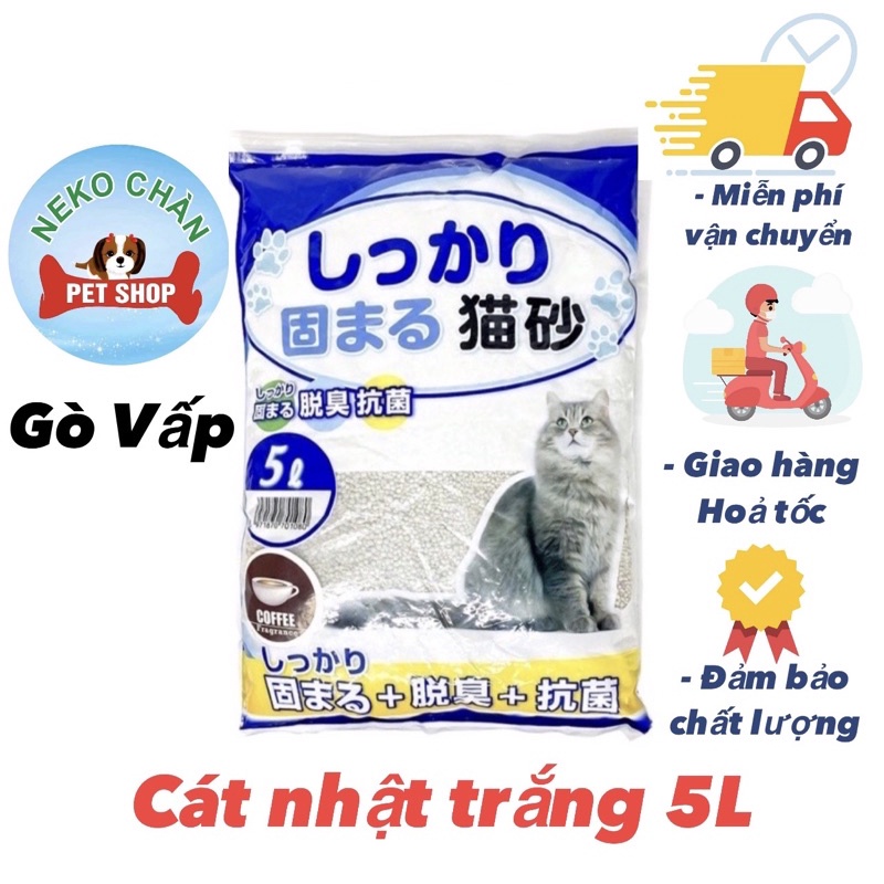 Cát nhật trắng 5L bao 4kg