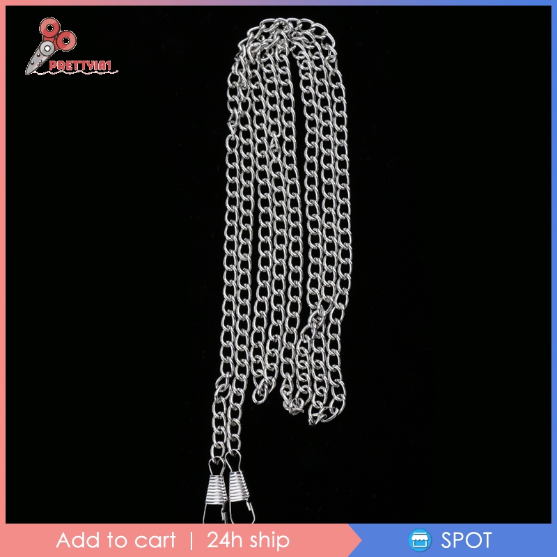 [Prettyia1] Dây Xích Kim Loại Thay Thế Cho Túi Xách Đeo Chéo 120cm