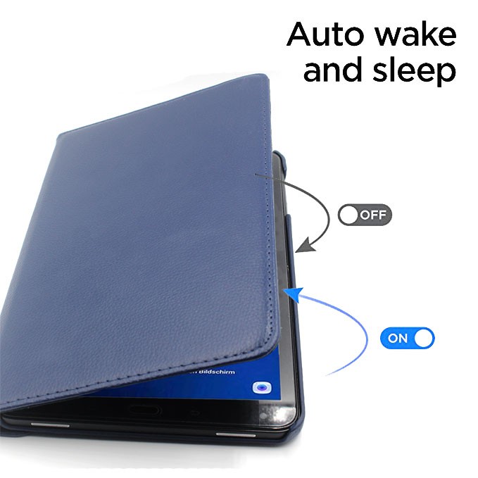 Bao da máy tính bảng có thanh đứng xoay 360 độ cho Samsung Galaxy Tab A A6 10.1 2016 T580 T585 T587 | BigBuy360 - bigbuy360.vn