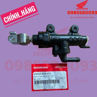 Pen đạp phanh sau xe winner