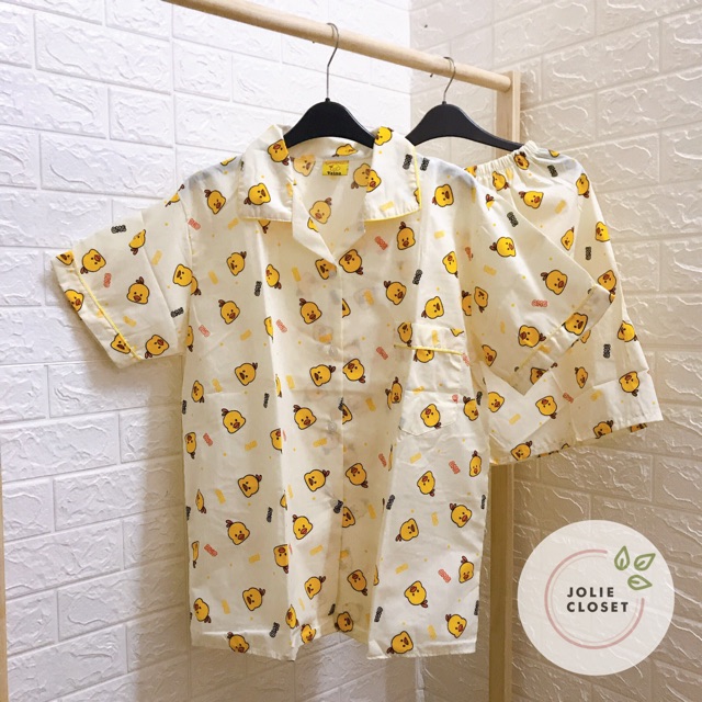 Joliecloset Đồ ngủ Pijama Vịt Vàng có bigsize, Cập nhật mẫu mới liên tục từ Thái Lan