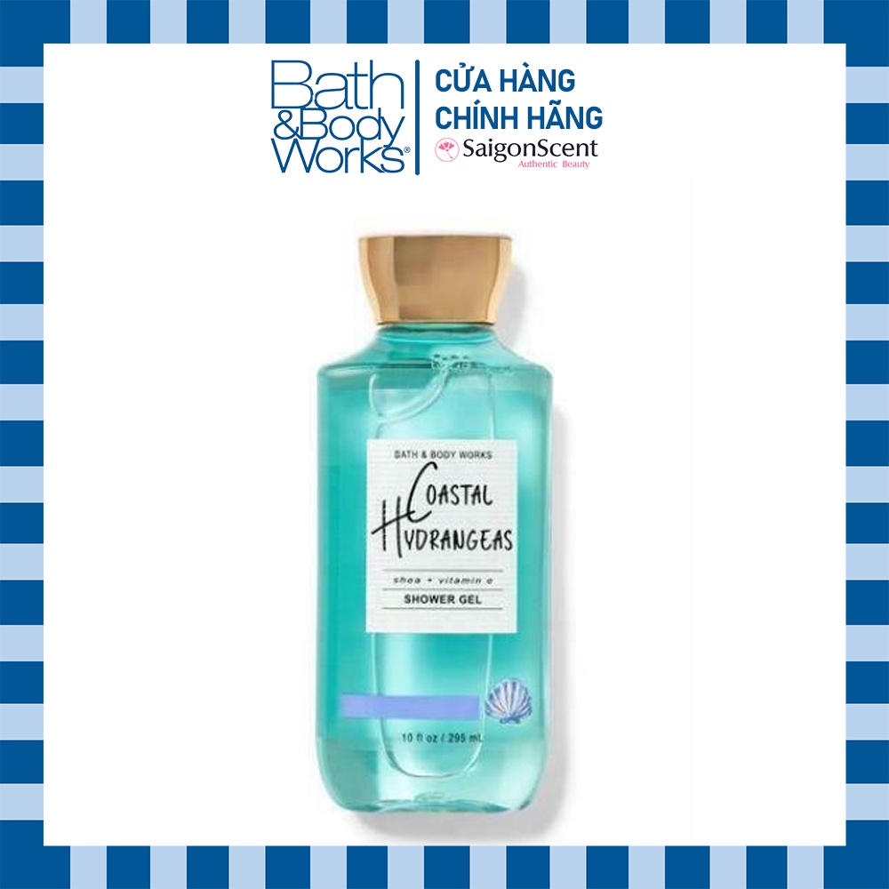 Sữa tắm Bath & Body Works Coastal Hydrangeas (295ml)