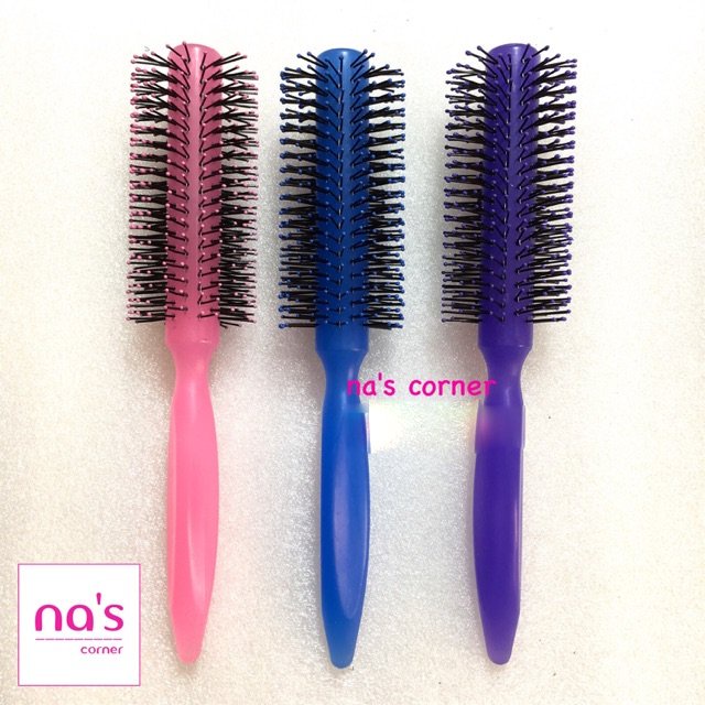 Lược chải tóc uốn xoăn, lược tròn tạo kiểu cho tóc uốn phồng loại cao cấp vintage