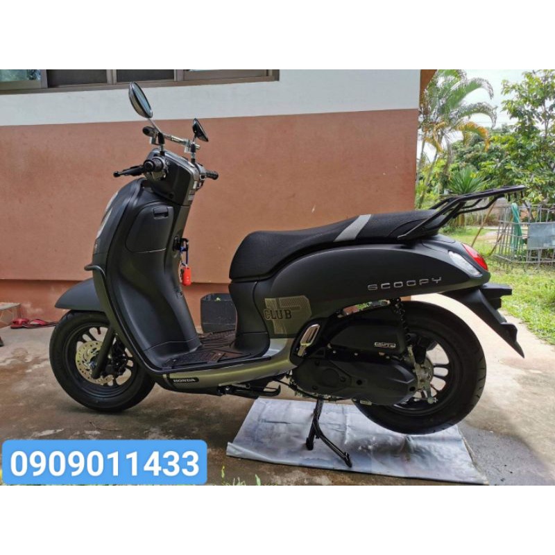Baga H2C Scoopy 2021 màu đen chính hãng Honda Thailand
