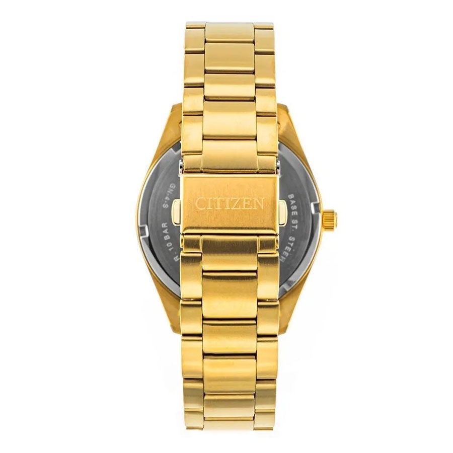 Đồng Hồ Nam Citizen Dây Thép Không Gỉ BI1032-58L - Mặt Xanh