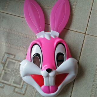 Đồ chơi trung thu mặt nạ thỏ có đèn