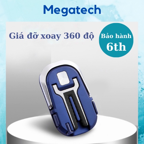 Giá đỡ điện thoại 3 tiện ích, xoay 360 độ - Kẹp điện thoại di động cửa gió xe ô tô cao cấp, giá đỡ thông minh