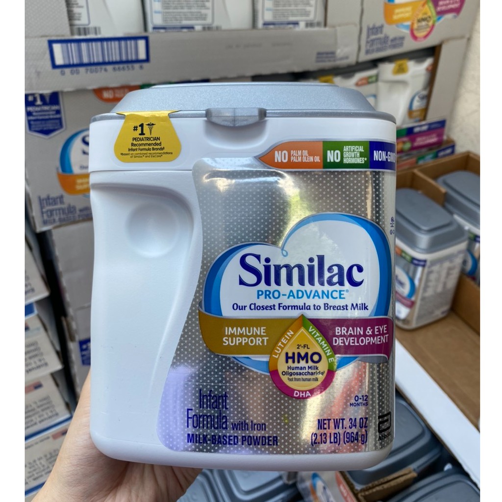 DATE 2022 Sữa bột Similac Pro Advance 964g Mỹ