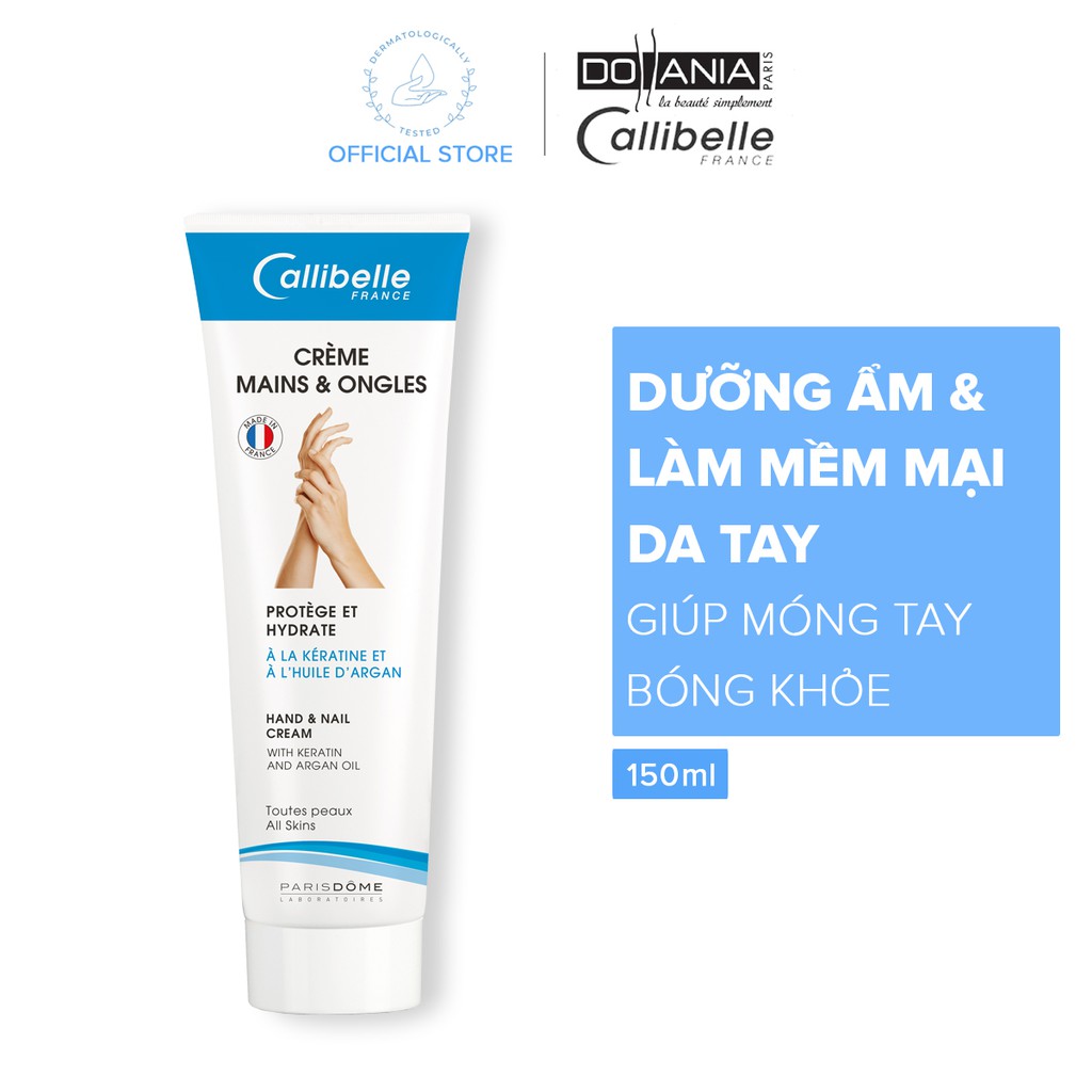 Kem dưỡng da tay Callibelle Hand & Nail Cream 150ml