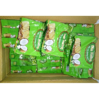 [FREE SHIP TỪ 99K] Combo 12 bịch bánh dừa nướng 180g