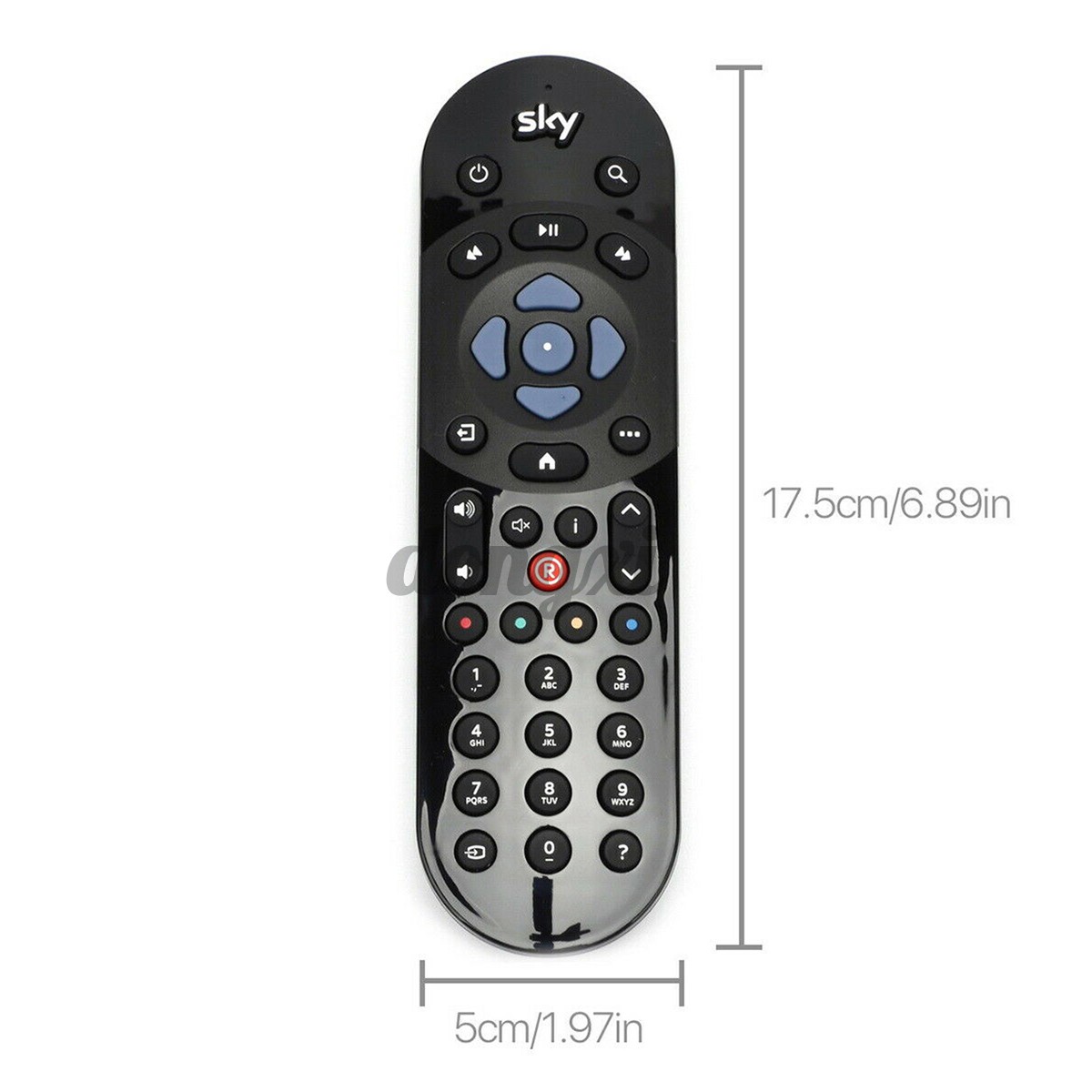Replacement Sky Q Remote Control Infrared for Sky Television TV Box None Touch