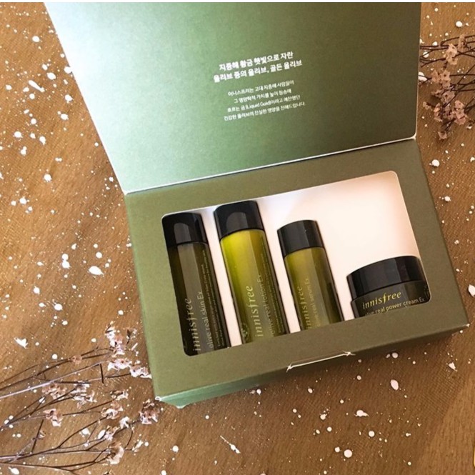 Innisfree Olive Real Ex. Special Kit💚