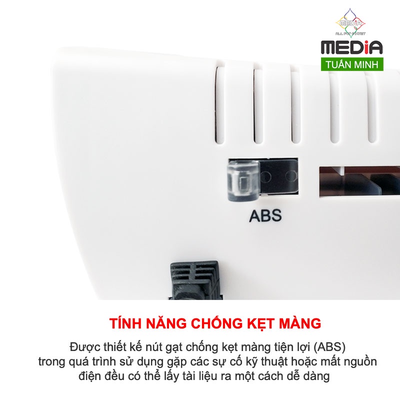 Máy Ép Nhựa Dẻo, Máy Ép Màng Plastic Media MD230 Khổ Ép A4