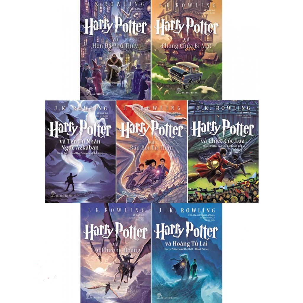 Sách - Harry Potter (Bộ 7 Tập - Bản Tiếng Việt)