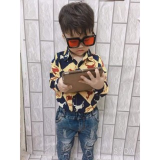 Áo sơ mi dài tay bé trai 248