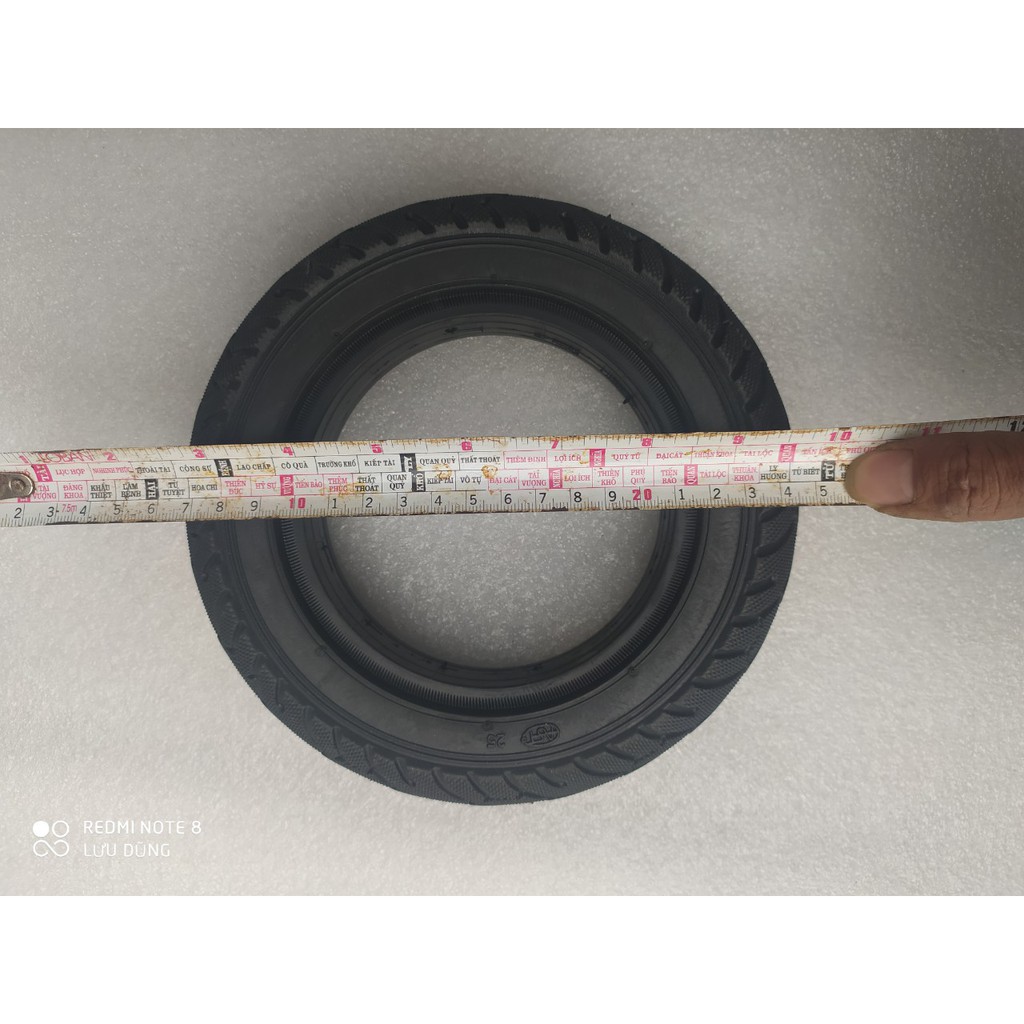Lốp xe đặc ruột chuyên dùng cho xe driff xe văng các loại bánh xe 8ink đường kính trong 11cm đường kính ngoài 20cm