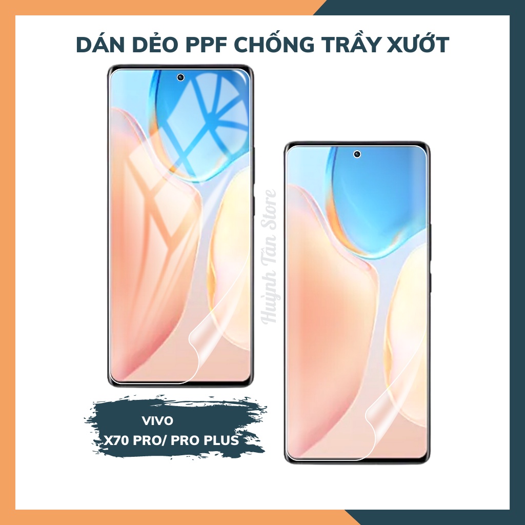 Dán dẻo PPF vivo x200 pro mini x200s x200 ultra trong suốt, nhám chống bám vân tay bảo vệ KINGSHIELD