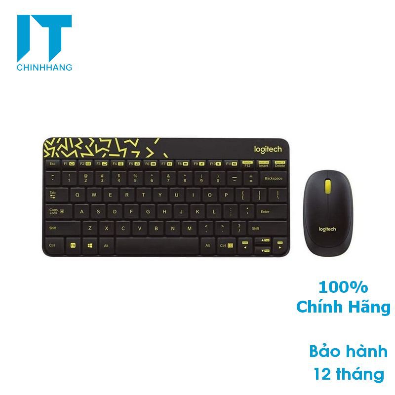 Bộ Chuột Và Bàn Phím Không Dây Logitech MK240 - Hàng Chính Hãng