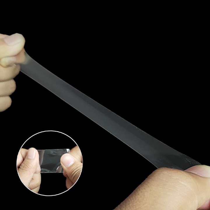 Băng Keo Nano 2 Mặt Siêu Dính Trong Suốt